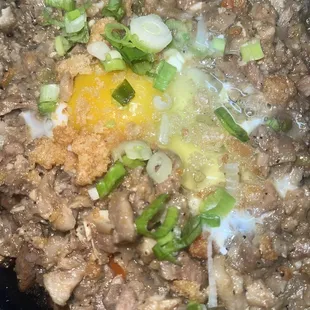 Sizzling Sisig.