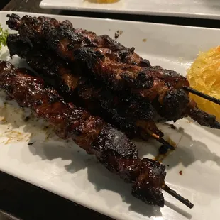 Pork bbq stick