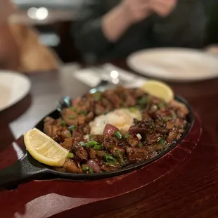 Sizzling Sisig