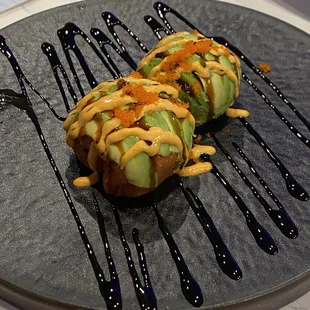 spicy tuna avocado ball