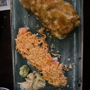 Lava Roll and Fire Cracker Roll