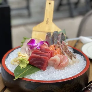 sushi and sashimi, sushi, food, sashimi