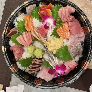 72 Pieces - Sashimi Only Platter