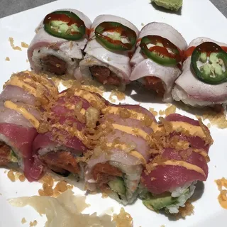 Seared Yellowtail Roll