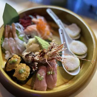 food, sushi and sashimi