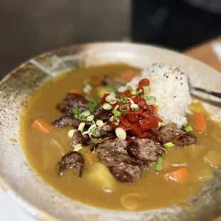 Beef curry