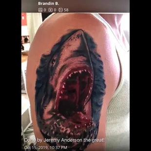 Jaws #kuffzkupone #jeremyanderson