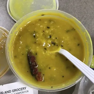 Spinach dal