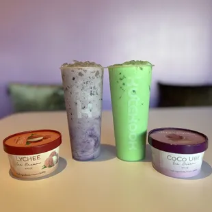 Ice Cream and Drinks