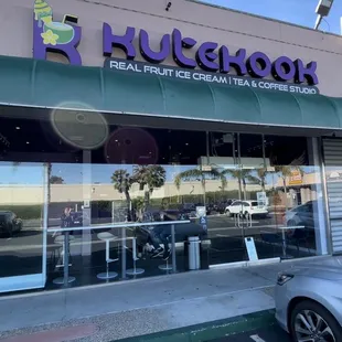 Storefront in an unassuming strip mall