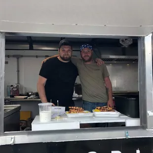 Kutz Grill - Richard and Chris