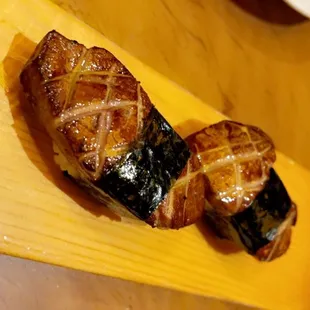 Foie gras nigiri