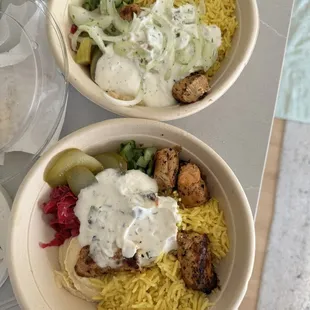 Chicken Kabob Bowl