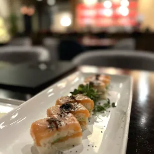 Pressed Salmon Avocado  wow!