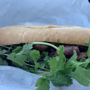 Bánh mì thịt nướng