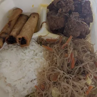 Pork adobo combo...yum!!