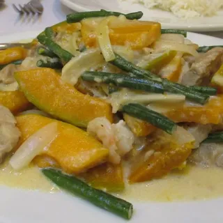 Kalabasa Sitaw Sa Gata