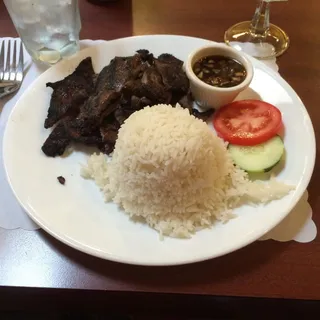 Beef Tapa over Rice