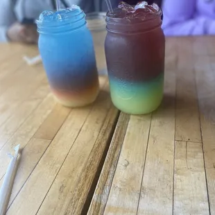 Layered koolaid for the kids