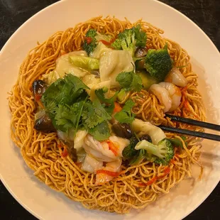 3. Shrimp Crispy Yellow Noodle