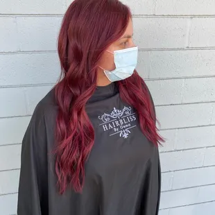 Hair drape