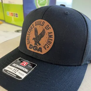 Laser Engraved Leather Patch