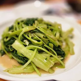 Sauteed ong choy