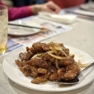 DE13. Deep-Fried Pork Chop in Honey Sauce ()