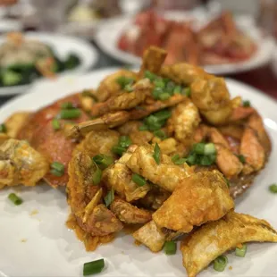 Salted egg crab