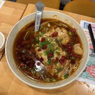 DE19. Sliced Fish in Spicy Chili Oil ()