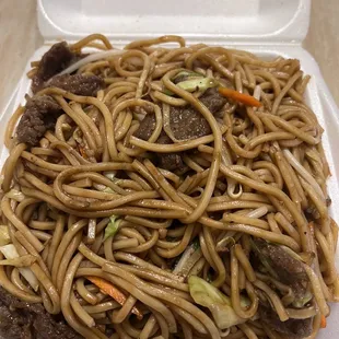 21. Beef Chow Mein