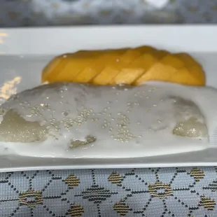 Mango sticky rice