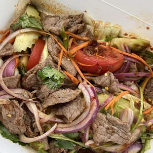 Yum Beef Salad