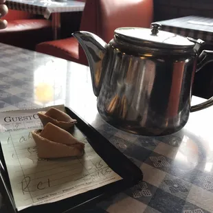 Tea and fortune with every meal
