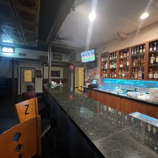 Bar area