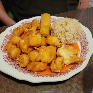 Sweet and sour chicken