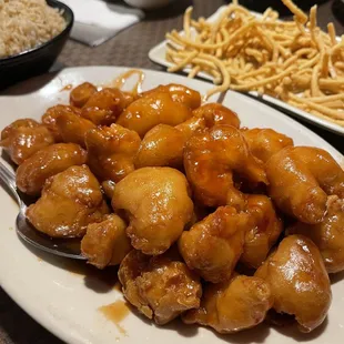 Orange chicken