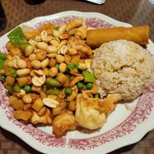 Kung pao two - shrimp and chicken