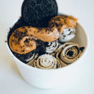 Fan Favorite: Oreo Cookie Topped With Cookie Butter And Oreo