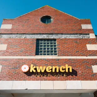 the front of the building