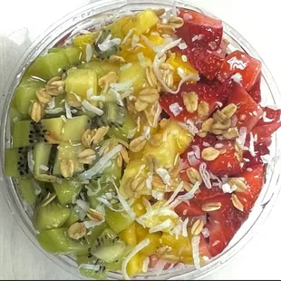 a bowl of fruit salad