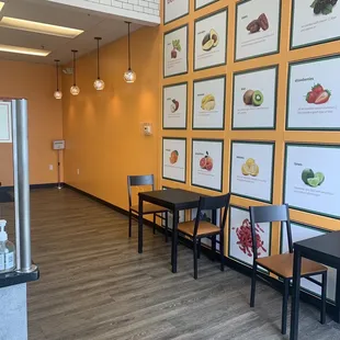 Indoor sitting available