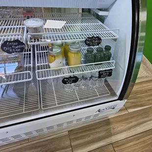 a refrigerated refrigerator