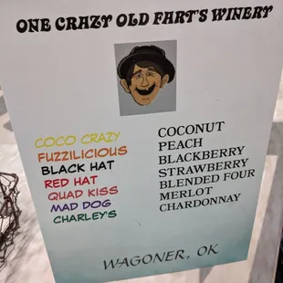FriYAY tasting.  The Coco crazy and Black hat are great alternative wines!