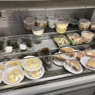 Pre-prepared foods.