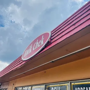 the front of the restaurant