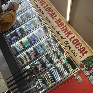 Beer selection