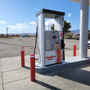 brand new pumps were pumping so fast