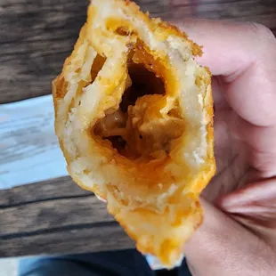 Steak and cheese roll