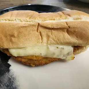 Spicy chicken sandwich